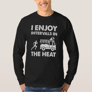 T-shirt Je Profite Des Intervalles Dans Le Marathon De Cha