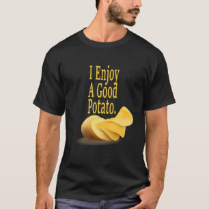 T-shirt Je Profite D'Une Bonne Pomme De Terre Amoureux De 