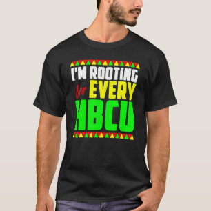 T-shirt Je Raconte Pour Chaque Hbcu Black History Moth Pri