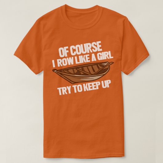 T-shirt Je Range Comme Une Fille (Design devant)