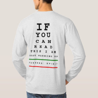 T-shirt Je Réchauffe L'Oeil Graphique - LS Sport-Tek Runni