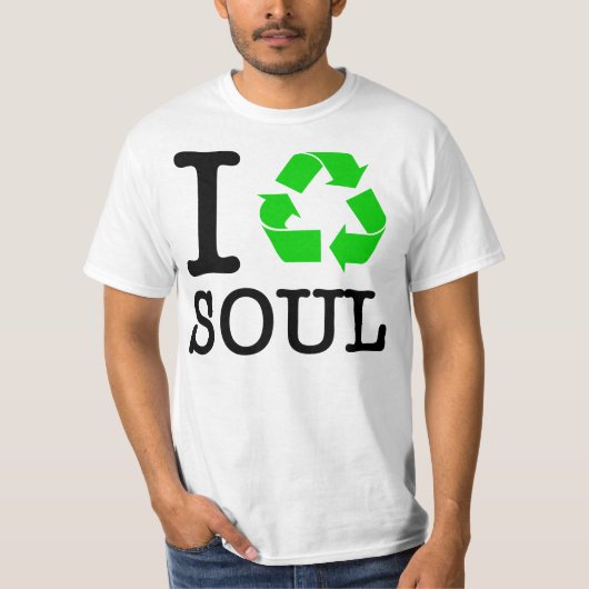 T-shirt Je Recycle L'Âme (Devant)