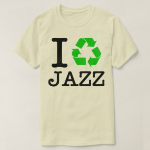 T-shirt Je Recycle Le Jazz