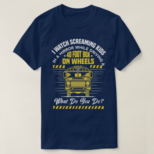 T-shirt Je Regarde Des Enfants Qui Pleurent Dans Un Miroir (Design devant)
