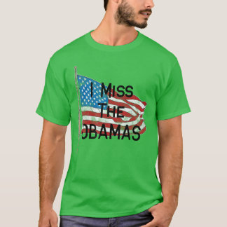 T-shirt Je regrette le drapeau des Obamas