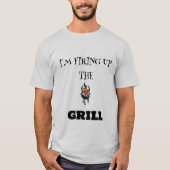 T-SHIRT JE REMPLACE LE GRILL BASIC (Devant)