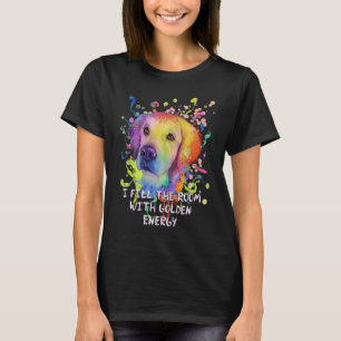 T-shirt Je remplis avec Golden Energy Golden Retriever