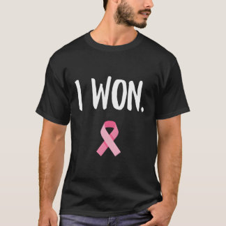T-shirt Je remporte K Ribbon Survivante Sensibilisation au
