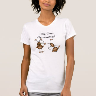 T-shirt Je renverse au-dessus de la gymnastique