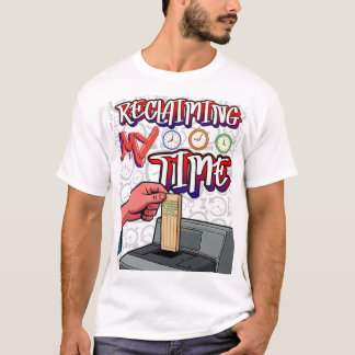 T-shirt 'Je reprends mon temps'