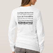 T-shirt Je représente (équilibre croisé T) (Dos)