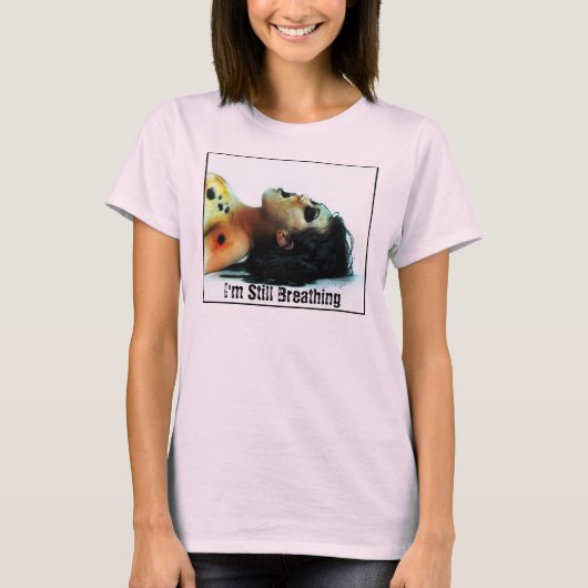 T-shirt Je respire encore (Devant)