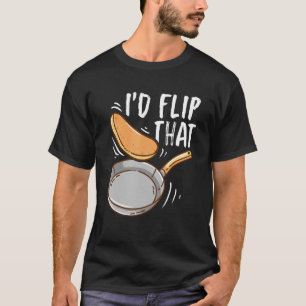 T-shirt Je retournerais cette gaufre à tartiner crêpes jou