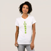 T-shirt Je réutilise des garçons (Devant entier)