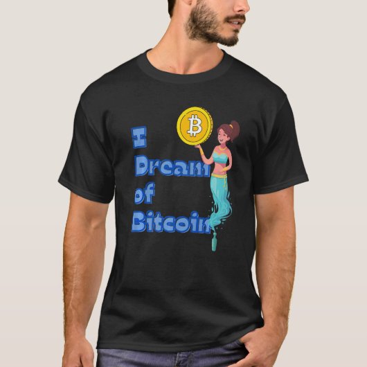 T-shirt Je Rêve De Bitcoin Ethereum Cryptomonnaie Genie B (Devant)