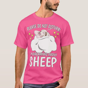 T-shirt Je Rêve De Dormir Naps Pj Sheep