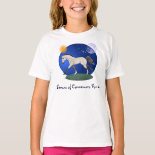 T-shirt Je rêve des poneys de Connemara