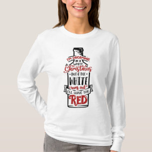 T-shirt Je rêve d'un Noël blanc