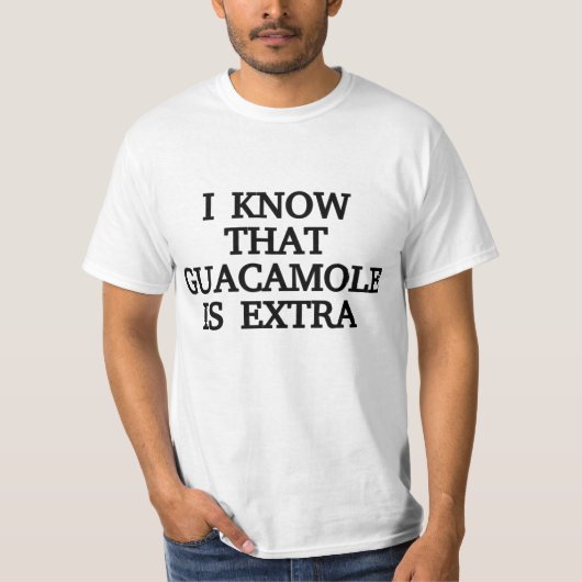 T-shirt je sais (Devant)