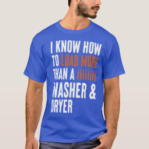 T-shirt Je Sais Comment Charger Plus Qu'Une Femme Sèche La