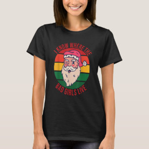 T-shirt Je Sais Où Vivent Les Mauvaises Filles
