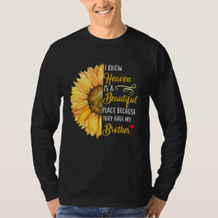 T-shirt Je Sais Que Le Ciel Est Un Beau Endroit Où Ils Ont