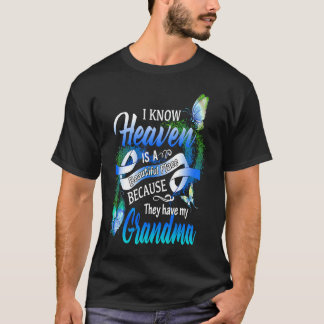 T-shirt Je Sais Que Le Ciel Est Un Beau Endroit Où Ils Ont