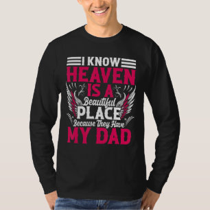 T-shirt Je Sais Que Le Ciel Est Un Beau Endroit Parce Qu'I