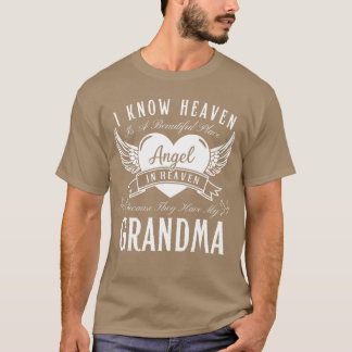 T-shirt Je sais que le ciel est un bel endroithey ont ma g