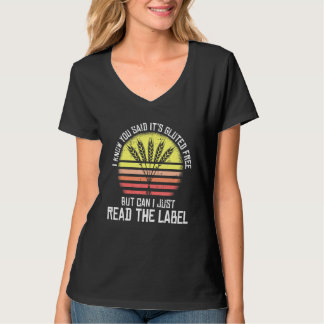 T-shirt Je Sais Que Vous Avez Dit Sa Maladie Libre Gluten 