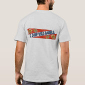 T-shirt Je saute les barils sauvages (Dos)