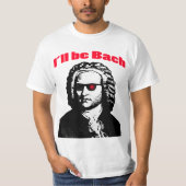 T-shirt Je serai Bach (Devant)