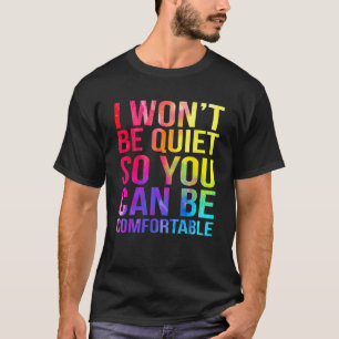 T-shirt Je serai calme pour être confortable Waterco