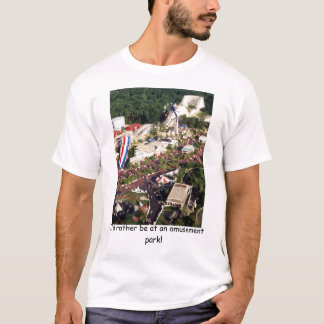T-shirt Je serais plutôt à une chemise de parc