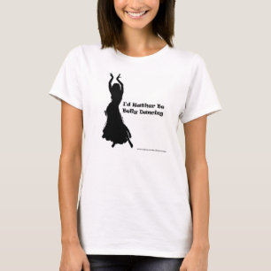T-shirt Je serais plutôt débardeur de danse du ventre