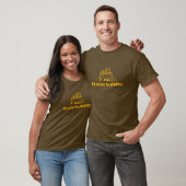 T-shirt Je serais plutôt Plinking - jaune/or (Unisexe)