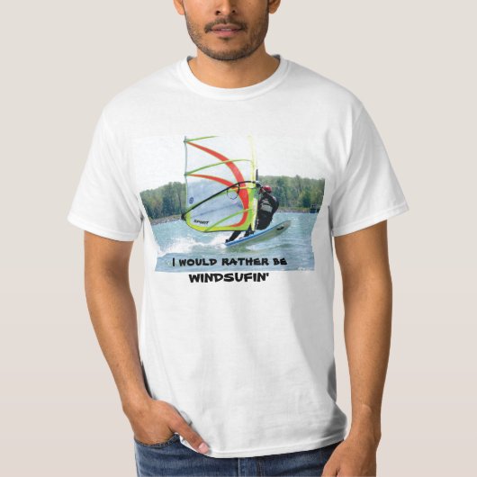 T-shirt Je serais plutôt WINDSUFIN (Devant)