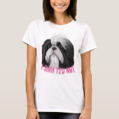 T-shirt Je Shih Tzu Non (Devant)