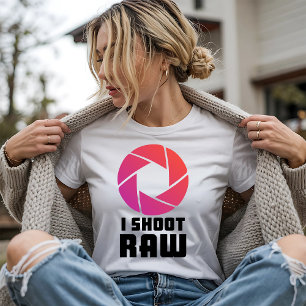 T-shirt Je Shoote en Raw