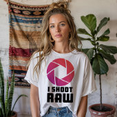 T-shirt Je Shoote en Raw