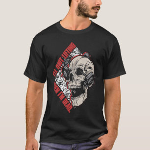 T-shirt Je sortirai en levant quand je suis Dead Workout W