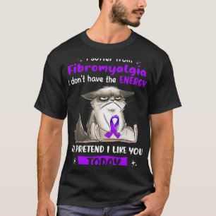 T-shirt Je Souffre De Fibromyalgie Sensibilisation Fun Cha