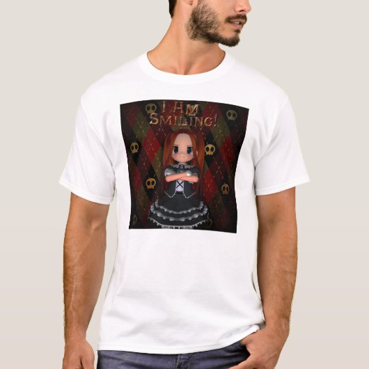 T-shirt Je souris (Devant)