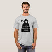 T-shirt Je soutiens chacun des troupes (Devant entier)