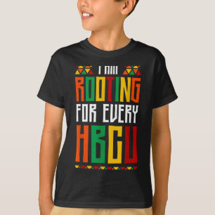 T-shirt Je soutiens chaque collège historique noir