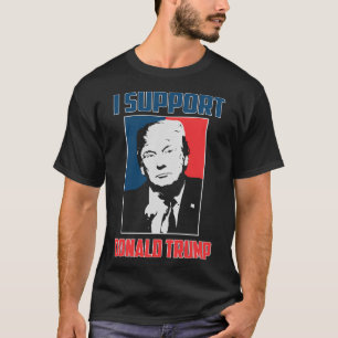 T-shirt Je soutiens Donald Trump