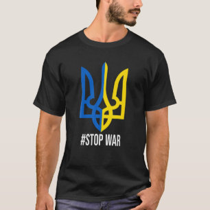 T-shirt Je soutiens le drapeau de l'Ukraine Soutien à l'Uk