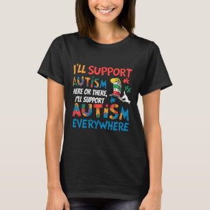 T-shirt Je soutiens le tee-shirt pour la sensibilisation à
