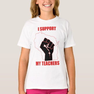 T-shirt Je soutiens mes professeurs
