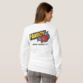 T-shirt Je substrate le Fanboy TV Hoody (Dos entier)